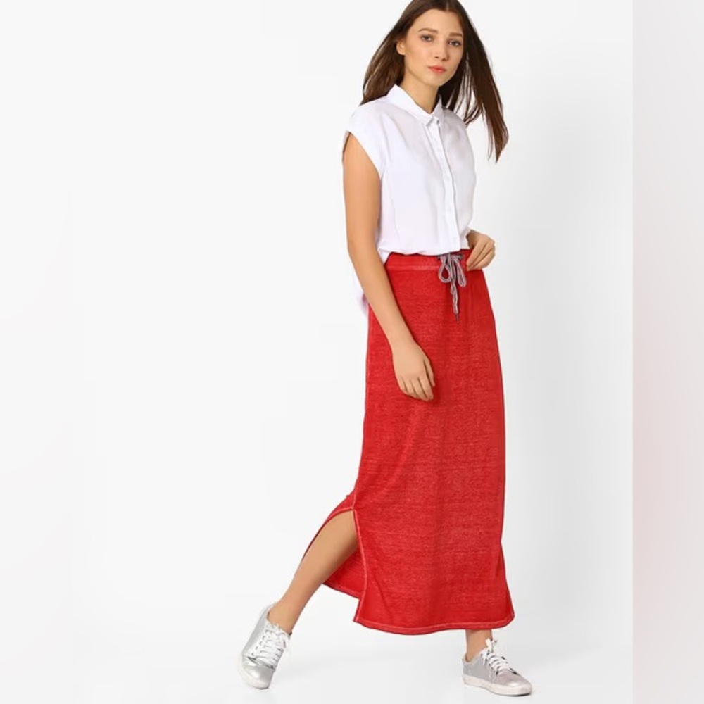 βΎοΈPoint Zero Straight Skirt With Drawstring
